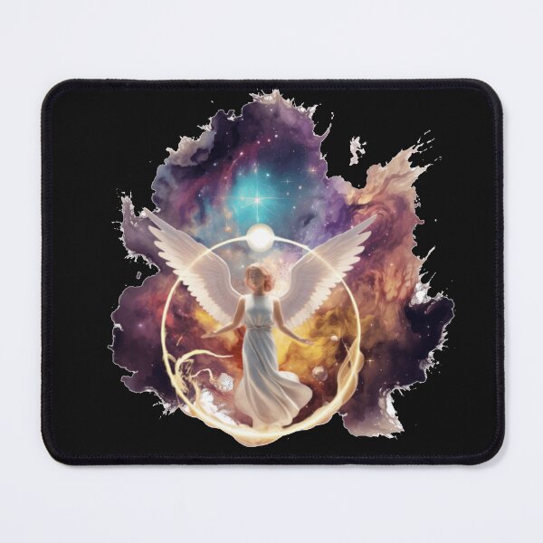 Item preview, Ethereal Beautiful Angel in the Cosmos designed and sold by DivineHaven.