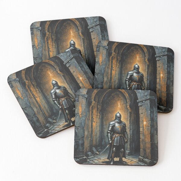 Item preview, Acrylic Dungeon Warrior in Armor designed and sold by koreatvtea.