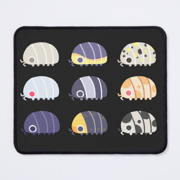 Item preview, isopods designed and sold by otterguppy.