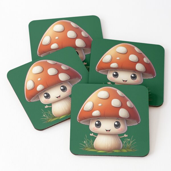 Item preview, Happy Mushroom Character  designed and sold by Robertworkshop.