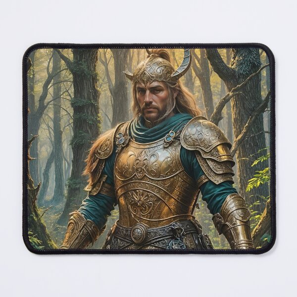Item preview, Fantasy Warrior in Golden Armor designed and sold by koreatvtea.