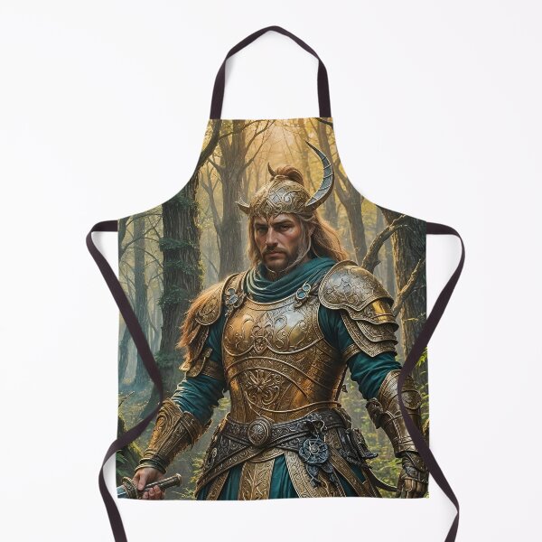 Item preview, Fantasy Warrior in Golden Armor designed and sold by koreatvtea.
