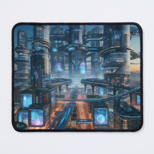 Item preview, Future City designed and sold by AwesomeDigiShop.