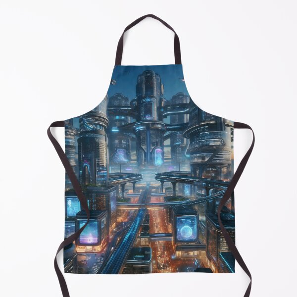 Item preview, Future City designed and sold by AwesomeDigiShop.