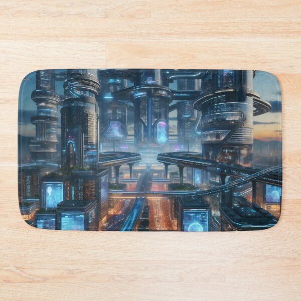 Item preview, Future City designed and sold by AwesomeDigiShop.