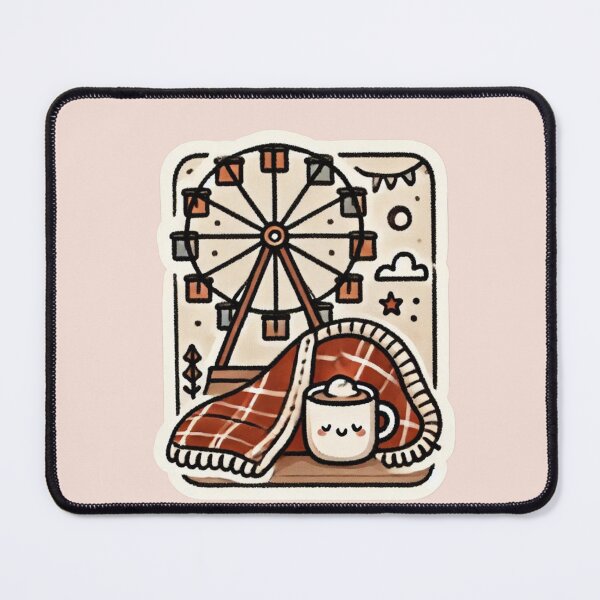 Item preview, Cozy Theme Park Scene designed and sold by Bug-and-Dove.