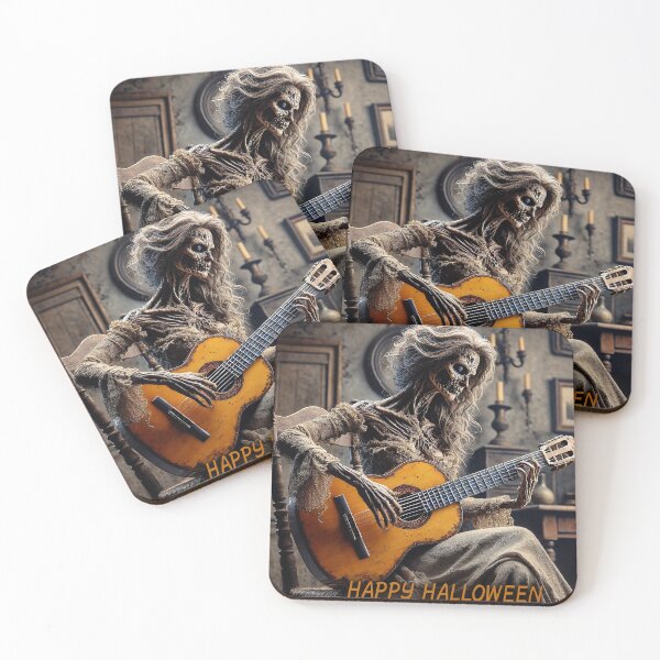 Item preview, "Serenade of the Undead: A Halloween Guitar Solo" designed and sold by MySheetMusicArt.