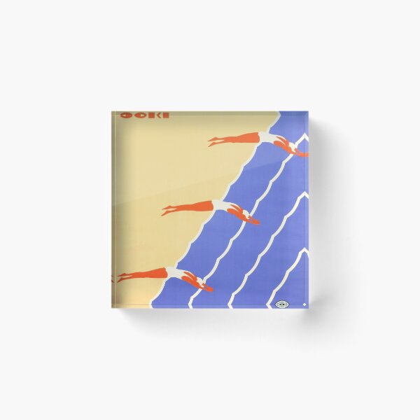 Item preview, Australia Sunshine and Surf vintage tourism poster designed and sold by heymate.