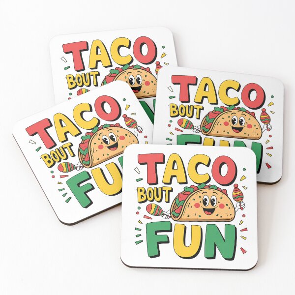 Item preview, Taco 'Bout Fun" T-Shirt – Vibrant and Playful Design for Food Lovers | 2024 Fun Apparel designed and sold by T010.