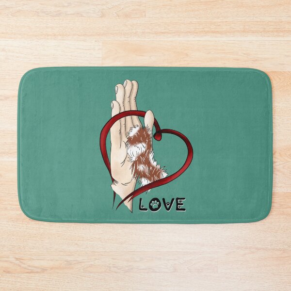 Item preview, Paw love brown & white designed and sold by MelAponie.