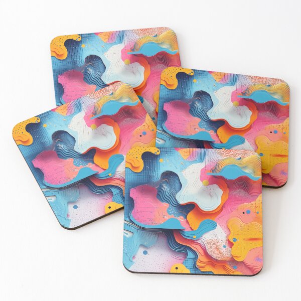 Item preview, Colorful and Dynamic Abstract Art designed and sold by chi3-jp.