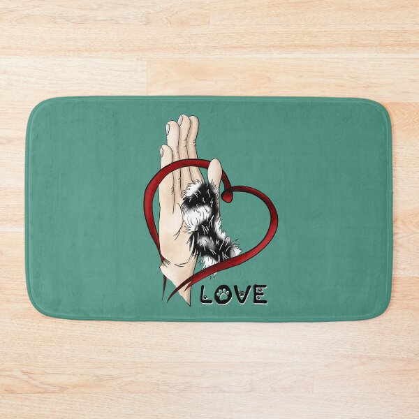Item preview, Paw love black & white designed and sold by MelAponie.