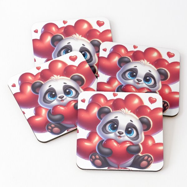Item preview, Valetine Panda 3 designed and sold by PANDALOVEART.