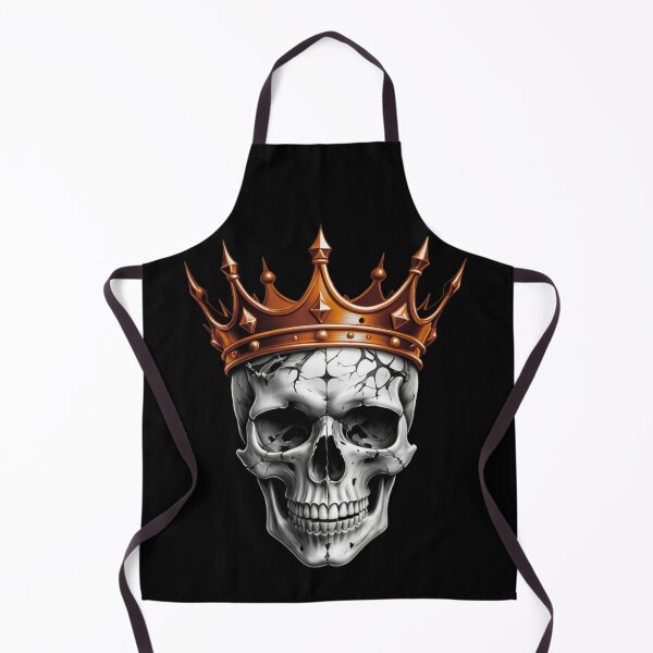 Item preview, Bronze King Crown Skull designed and sold by Robertworkshop.