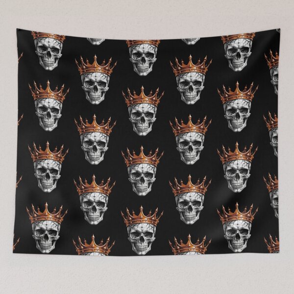 Item preview, Bronze King Crown Skull  designed and sold by Robertworkshop.