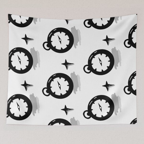 Item preview, Clock art vector for decorative designed and sold by Ryslissa.