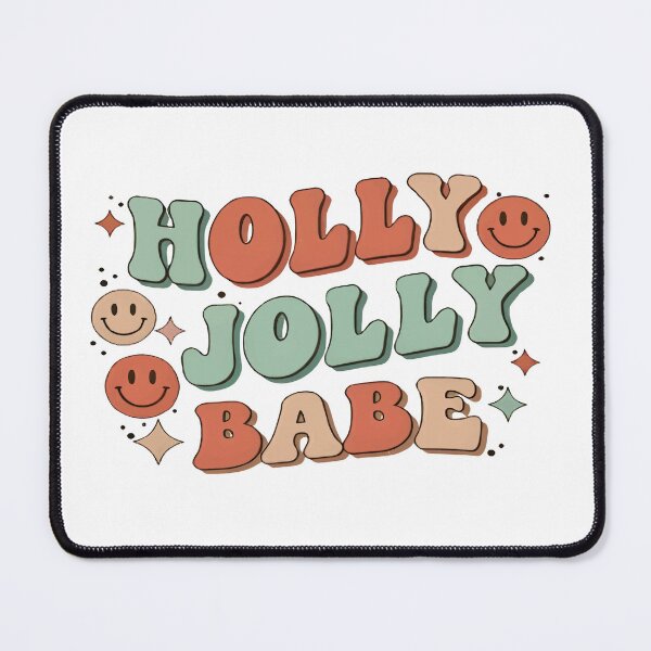 Item preview, Holly Jolly Babe Holiday Cheer Design designed and sold by Craft99.