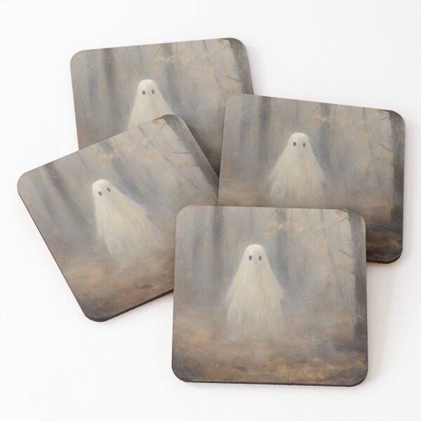 Item preview, Rustic Halloween Ghost  designed and sold by ArtHausPrint.