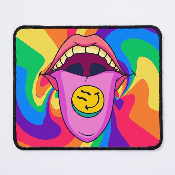 Item preview, Smiley psicodélico hippie y alucinante designed and sold by CoolCrap-.