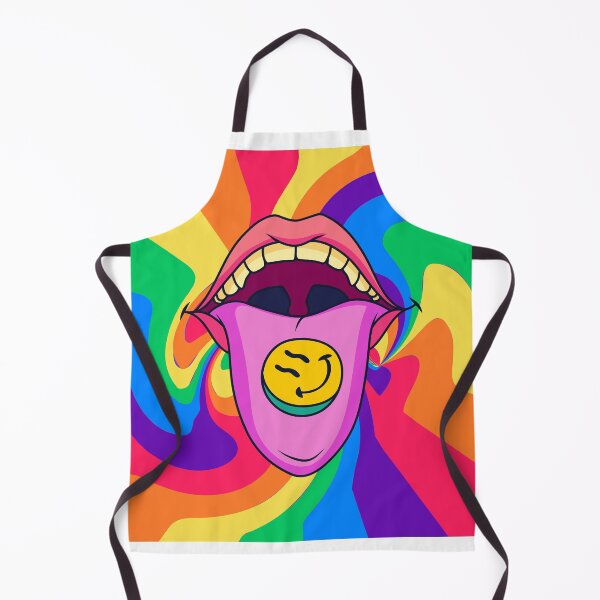 Item preview, Trippy Hippy Psychedelic Smiley designed and sold by CoolCrap-.