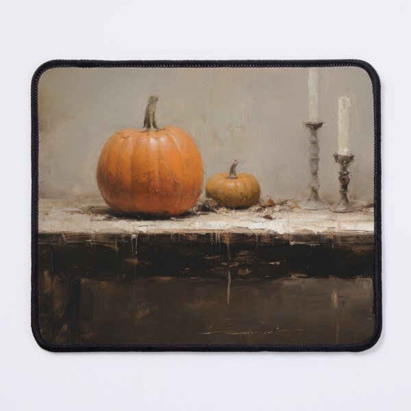 Item preview,  Pumpkin Still Life Painting Rustic Fall Art Vintage Autumn  designed and sold by ArtHausPrint.