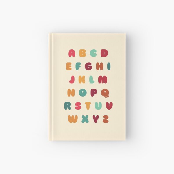 Item preview, Vibrant Bubble Letters Alphabet Print for Kids designed and sold by OakstoneCreat.