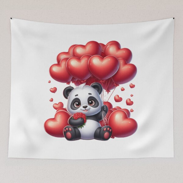 Item preview, Valetine Panda 4 designed and sold by PANDALOVEART.