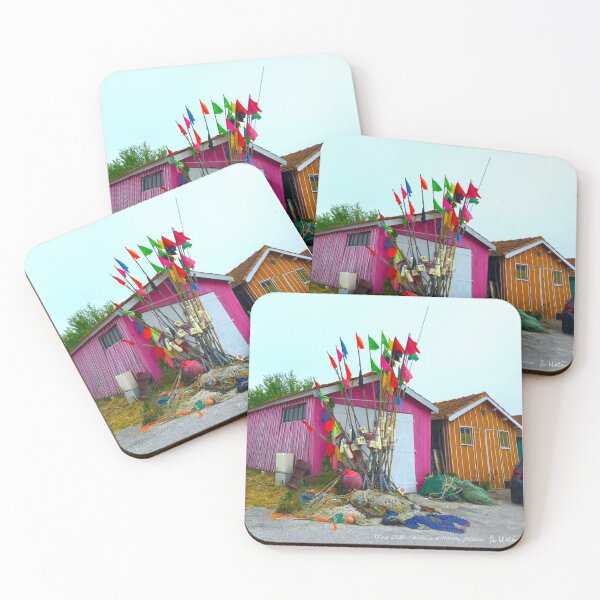 Item preview, Fishermen's Cabins - Chateau d'Oleron, France designed and sold by AHELENE.