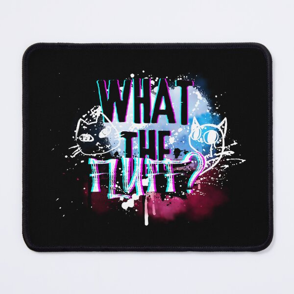 Item preview, What the fluff? #CatGifts #CatLady #CatMom #CatDad #CatLife designed and sold by Anna Halasek.