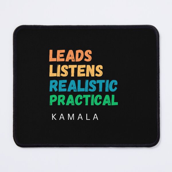 Item preview, Kamala Harris : Leads, Listens, Realistic, Practical designed and sold by ecolatur.