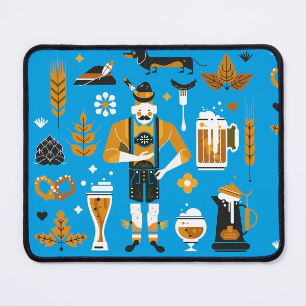 Item preview, Mia san mia, Bavarian pattern designed and sold by Mauswohn.