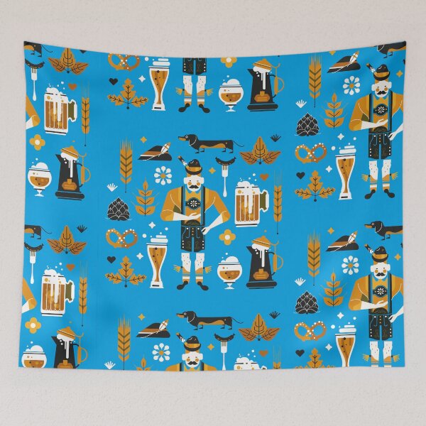 Item preview, Mia san mia, Bavarian pattern designed and sold by Mauswohn.