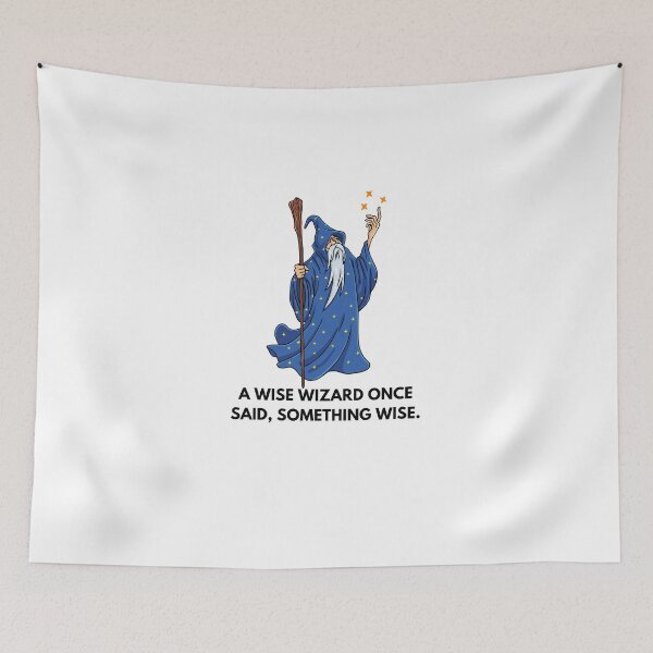 Item preview, Wise Wizard Funny Graphic designed and sold by CoolCrap-.