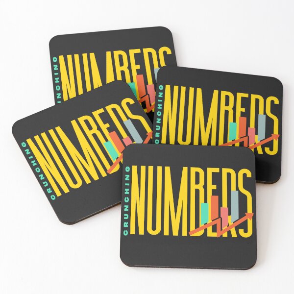 Item preview, Crunching Numbers - Data science designs for data scientists and data analysts designed and sold by ScientistArtist.