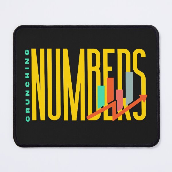 Item preview, Crunching Numbers - Data science designs for data scientists and data analysts designed and sold by ScientistArtist.