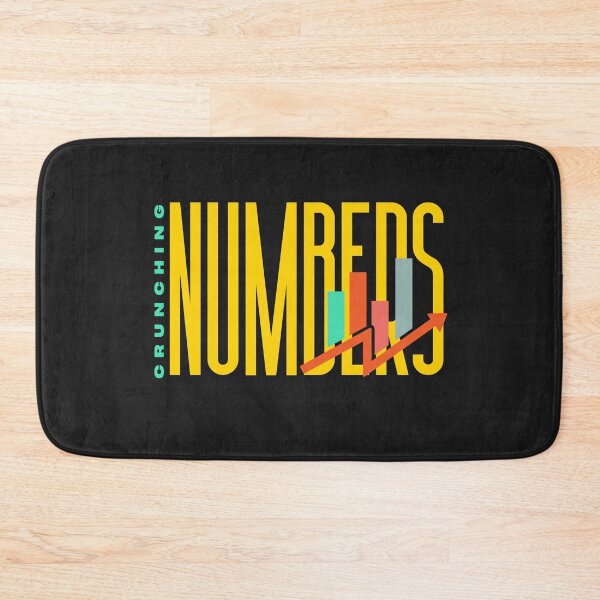 Item preview, Crunching Numbers - Data science designs for data scientists and data analysts designed and sold by ScientistArtist.