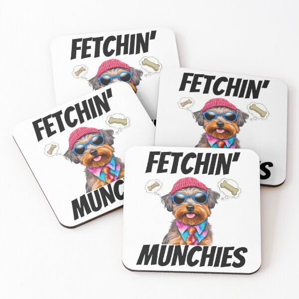 Item preview, Fetchin' Munchies Yorkipoo Stoner Design - Cute Dog Lover Gift designed and sold by Fredster1966.