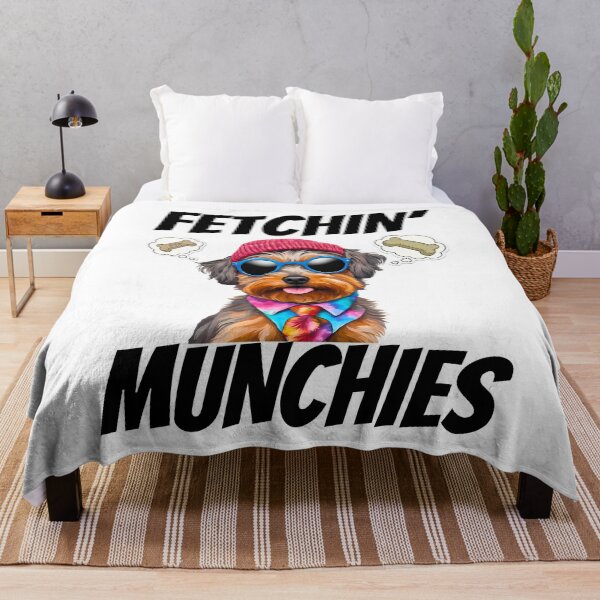 Item preview, Fetchin' Munchies Yorkipoo Stoner Design - Cute Dog Lover Gift designed and sold by Fredster1966.