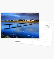 Waterloo marina Postkarten
