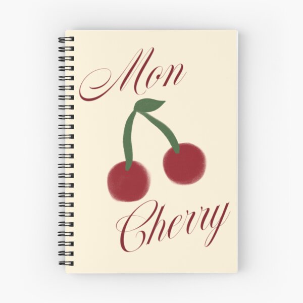 Item preview, mon cheri mon cherry minimalist poster  designed and sold by SabrinaGold.