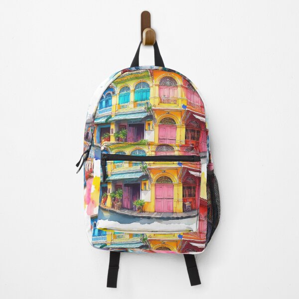 Item preview, Phuket's Sino-Portuguese architecture in old town. designed and sold by wonderisland.