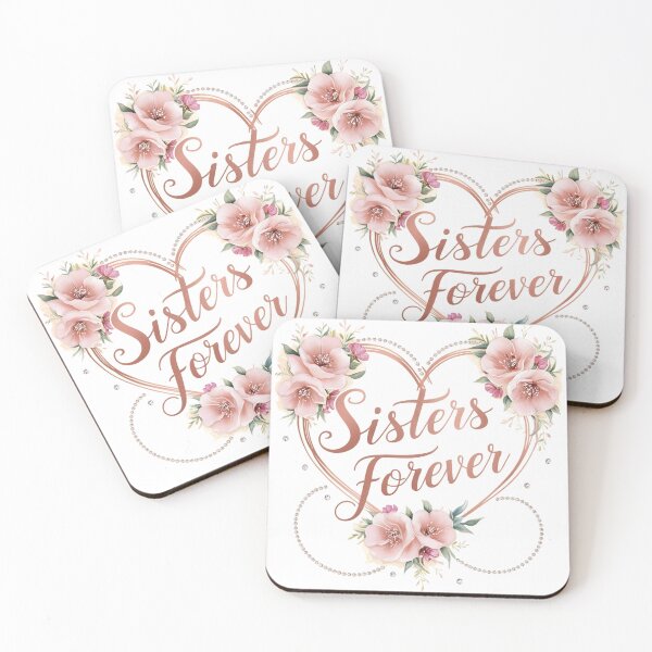 Item preview, Sisters Forever Heart T-shirt designed and sold by fashionsicon.