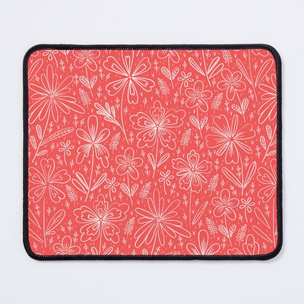 Item preview, Chalk Flowers, Red background designed and sold by Alex Blud.
