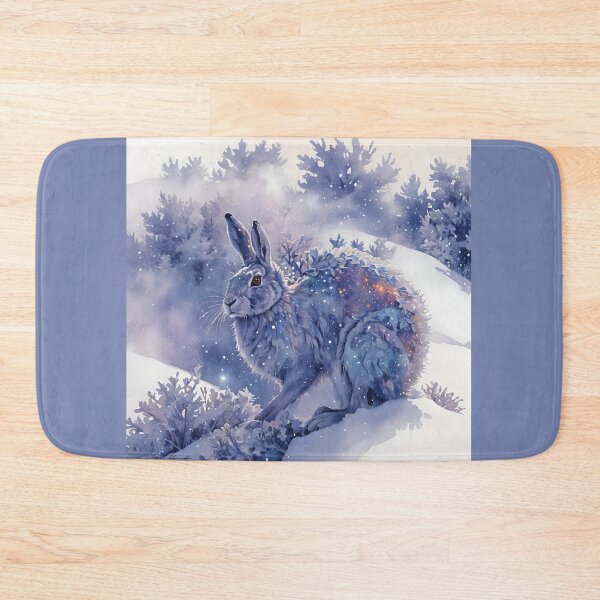 Item preview, Hare On Snowy Ridge 4 designed and sold by Patricia Howitt.
