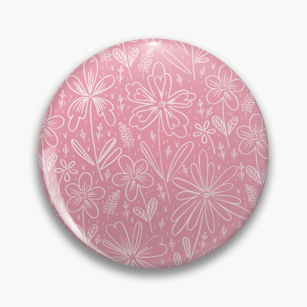 Item preview, Chalk Flowers, Light pink background designed and sold by Alex  Blud.