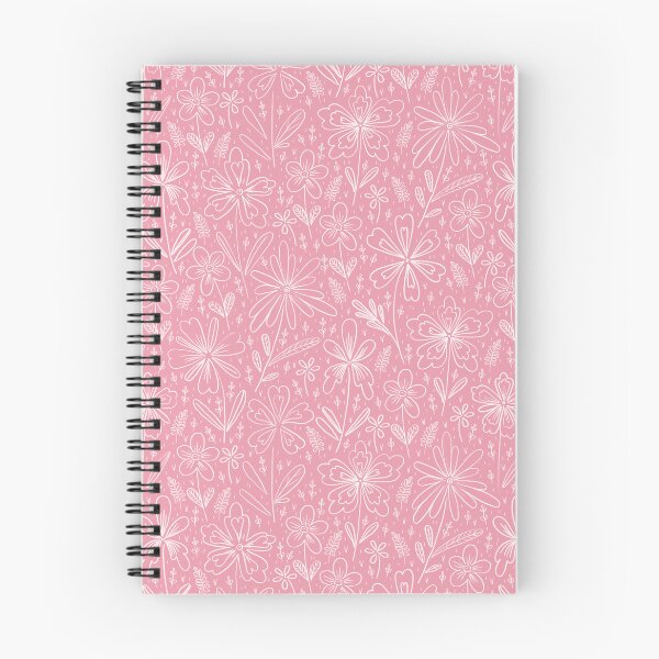 Item preview, Chalk Flowers, Light pink background designed and sold by Alex  Blud.
