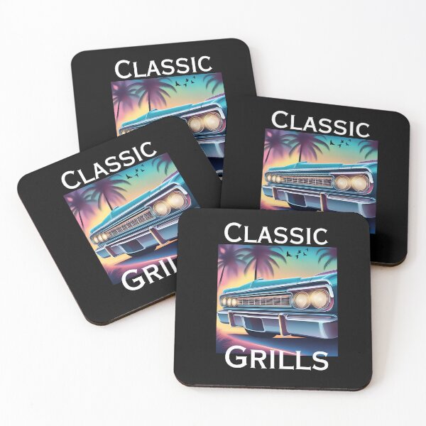 Item preview, Classic Car Grill In Paradise designed and sold by SD-LA-AND-U.