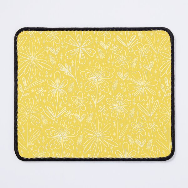 Item preview, Chalk Flowers, Yellow background designed and sold by Alex  Blud.