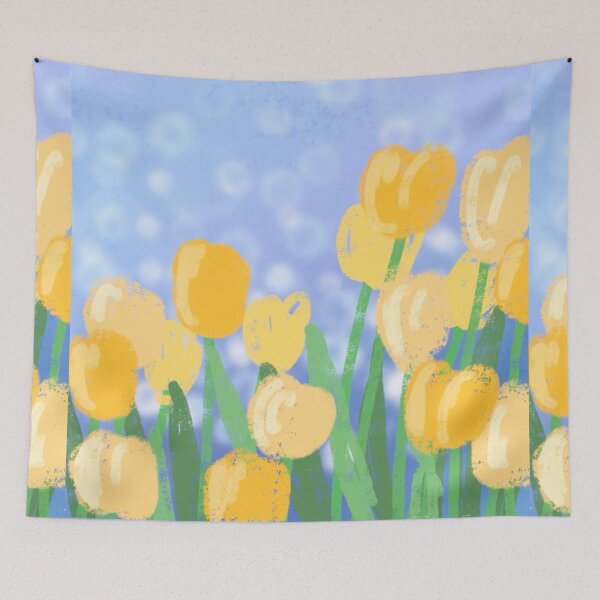 Item preview, Happy Tulips and happy days  designed and sold by bugpobstudio.