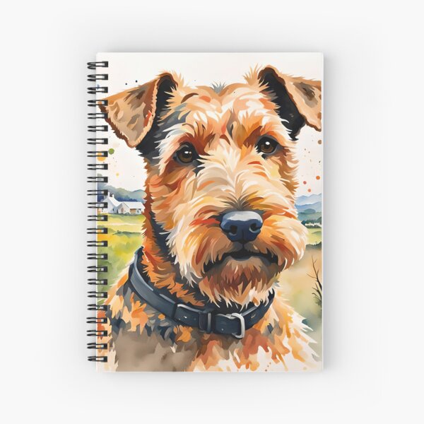 Welsh Terrier - Dog Breed Pet Portrait Spiral Notebook